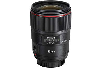 Canon EF 35mm f/1.4L II USM lens